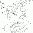 LT Z400 Rear swingingarm