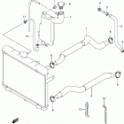 LT A500XP,Z Радиатор и Патрубки