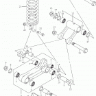 LT Z400 Rear cushion lever (lt-z400l4 e33)