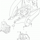 LT Z400 Rear fender (lt-z400l4 e28)