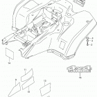 LT A500X,Z Rear fender (lt-a500xl4 p28)