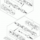 LT A500X,Z Передний привод