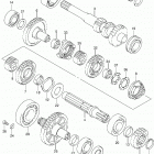 LT A500X,Z Трансмиссия 2
