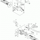 DR Z125,L Handle lever (dr-z125ll4 e33)