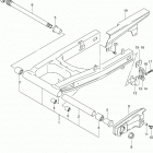 DL650A Rear swingingarm