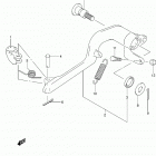 DR Z400 S Задний тормоз