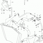 GSX R1000 Радиатор и Патрубки