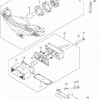 DL650A Задний фонарь