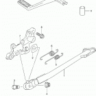 GSX R1000 Подножка