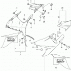 GSX R600 Side cowling (agq)