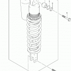 DR Z400SM Rear shock absorber (dr-z400sml4 e03)