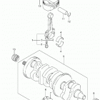 GSX1300R,A Z Коленвал