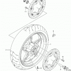 SFV650,A Front wheel (sfv650l4 e03)