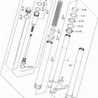 GSX R1000 Передняя вилка