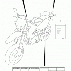 DR Z400SM Label (dr-z400sml4 e33)