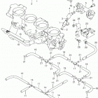 GSX1300R,A Z Throttle body hose  /  joint (gsx1300razl4 e33)