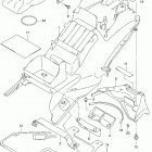 GSX1300R,A Rear fender (gsx1300ral4 e03)