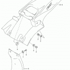 DR Z125,L Rear fender (dr-z125l4 e28)