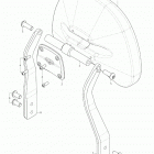 VL800,C,T,C50 Backrest mounts saddlebags c50t