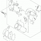 DR Z125,L Front caliper (dr-z125ll4 e28)