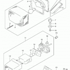 DR650SE Задний фонарь