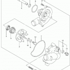 GSX R1000 Водяной насос