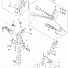 GSX R1000 Подножки