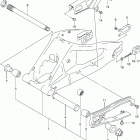 GSX R600 Rear swingingarm