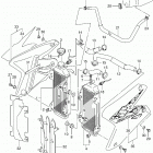 DR Z400SM Радиатор