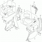 VL800,B Frame cover (vl800bl4 e03)