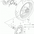 GSX1300R,A Z Переднее колесо