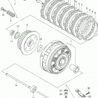 SFV650,A Сцепление