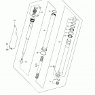 RM Z250 Rh front fork damper