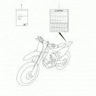 RM Z450 Label (rm-z450l4 e03)