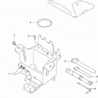 DL650A Battery holder