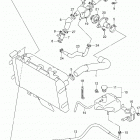 DL650A Радиатор и Патрубки