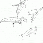 GSX R1000 Frame side cover