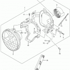 VL1500,B Headlamp (vl1500l4 e28)