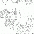 DR Z400 S Боковые крышки
