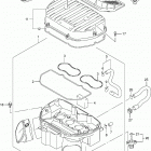 GSX R750 Воздухозаборник