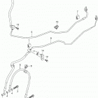 DL1000A Передние тормозные трубки