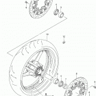 GSX R750 Переднее колесо
