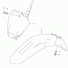 DR Z125,L Переднее крыло