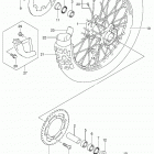 DR Z400 S Заднее колесо