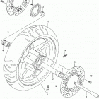 AN650,Z Переднее колесо