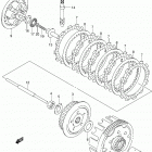 DR Z125,L Сцепление