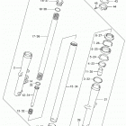 VL800,B Передняя вилка