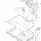 GSX R750 Oil pan  /  oil pump