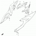 GSX R1000 Обтекатель рамы