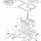 SFV650,A Головка цилиндров (задняя)